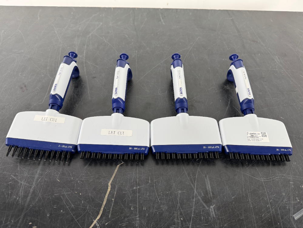 Image of Rainin Pipe-Lite XLS Multichannel Pipettes - Quantity 4